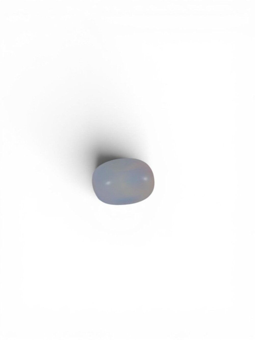 Opalite Cabochon Milky Glass Crystal Tumbled Stone 0.3 oz Gemstone Healing - Picture 7 of 10